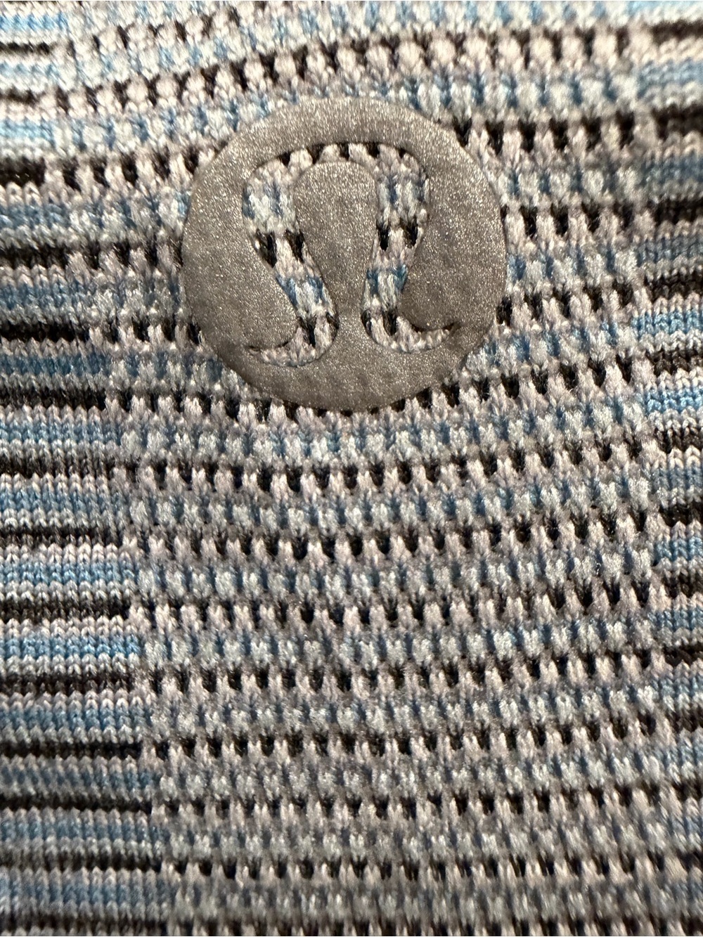 Lululemon Swiftly Tech Blue Striped Racerback Tank - Picture 3 of 3